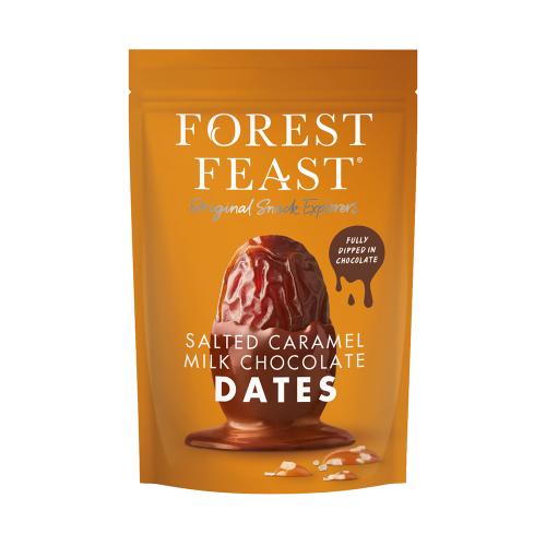 Forest Feast Salted Caramel Milk Chocolate Dates 6x140g
