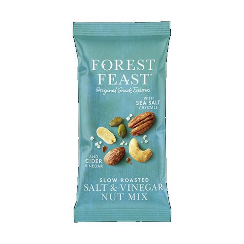 Forest Feast Salt & Vinegar Nut Mix 12x40g