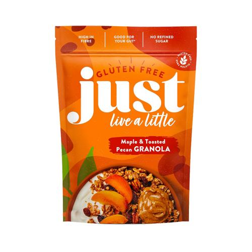 Just Live A Little Maple & Pecan Gluten Free Granola 5x360g