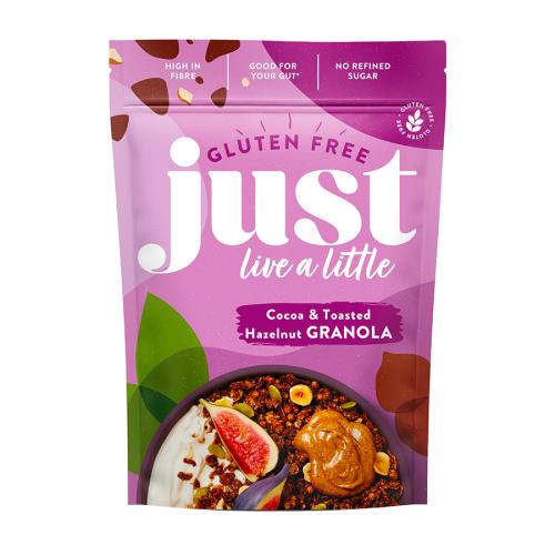Just Live a Little Gluten Free Cocoa Hazelnut Granola 5x360g