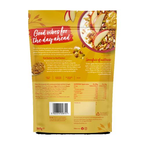 Just Live A Little Peanut Butter & Apple Gluten Free Granola 5x360g