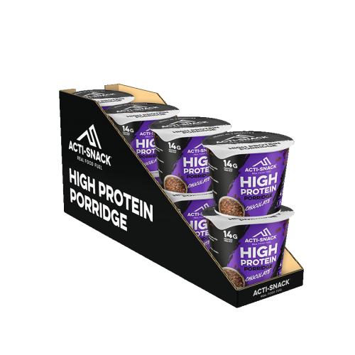 Acti Snack Double Chocolate Porridge Pot 8x60g