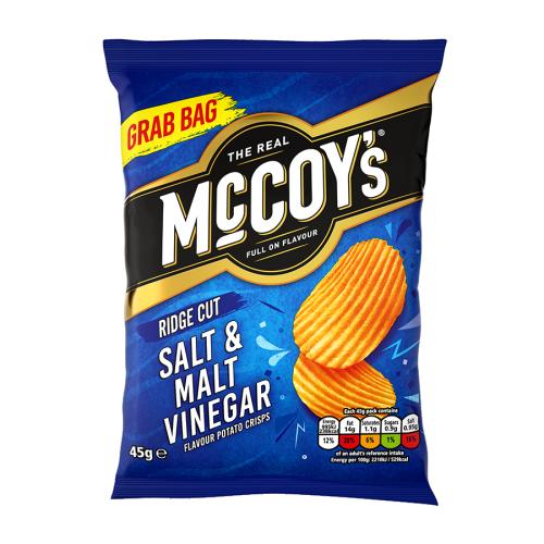 McCoys Salt & Vinegar 26x45g