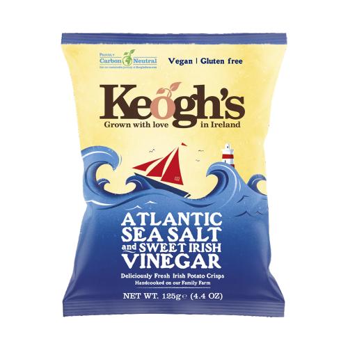 Keoghs Atlantic Sea Salt  & Irish Sweet Vinegar 24x45g