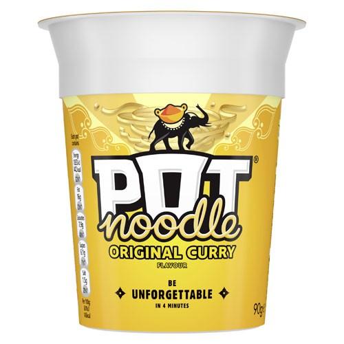 Pot Noodle Curry 12X90GM