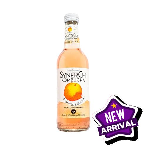 Orange & Lemon Kombucha 12x330ml (Synerchi)