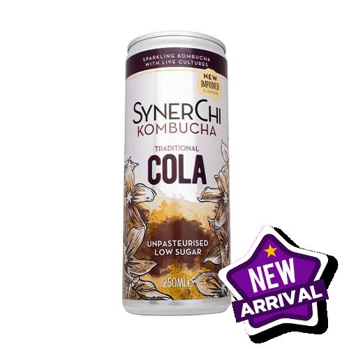 Cola Kombucha Can 12x250ml (Synerchi)