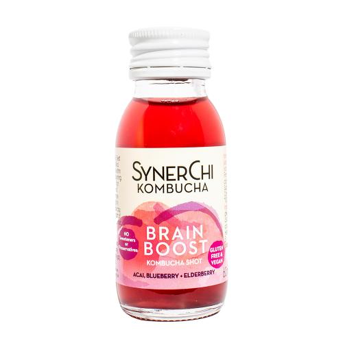 Brain Boost Kombucha Shot with Acai, Blueberry and Elderberry (10x60ml) Synerchi