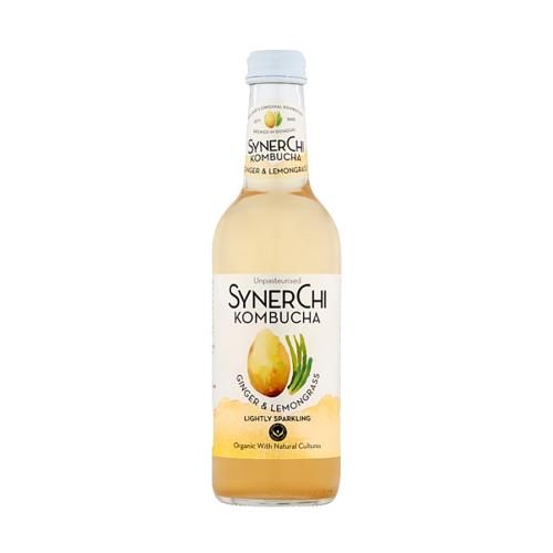 Synerchi Kombucha Ginger and Lemongrass 12x330ml Bottle