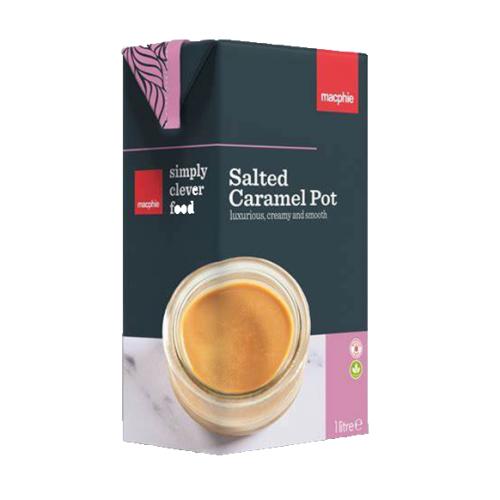 Macphie Salted Caramel Pot SG 12x1ltr