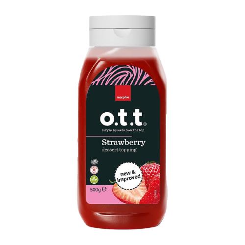 Macphie O.T.T Strawberry Dessert Topping 6x500g
