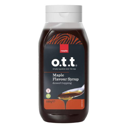 Macphie O.T.T Maple Syrup Topping 6x500g