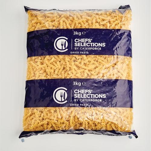 Chefs' Selections Fusilli Pasta 4x3kg