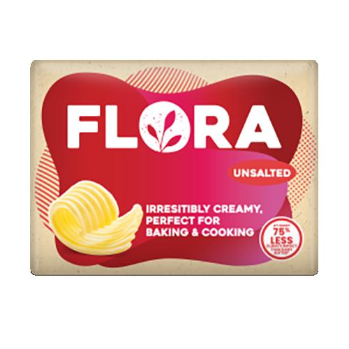 Flora Unsalted Butter 24x200g (Plant Based)