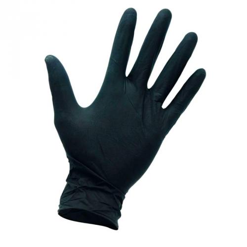 Powder Free Black Nitrile Glove XLarge 10x100