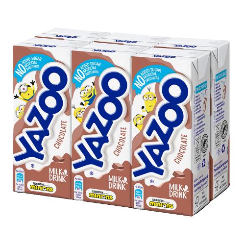 Yazoo Chocolate Flavour Milkshake 5x6x200ml (NAS)