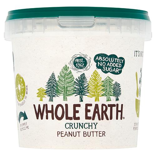 Whole Earth Crunchy Peanut Butter 2x1kg