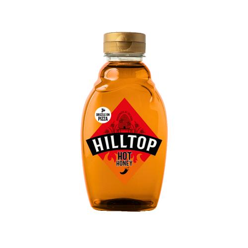 Hilltop Hot Honey Squeezy Bottle 5x720g