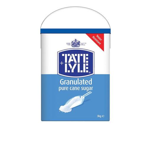thumbnail image 2 of T & L Granulated Pure Cane Sugar Drum – 3 Kg With Handle For Baking & Sweetening 2 of 9