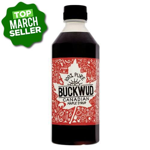 Buckwood Squeezy Maple Syrup 6x620g