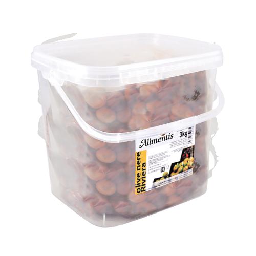  Riviera Pitted Olives In Brine 1x4.7kg