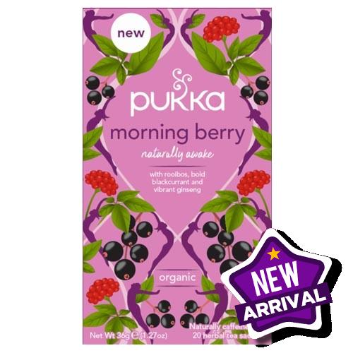 Pukka Morning Berry Tea 20x4 (Organic)