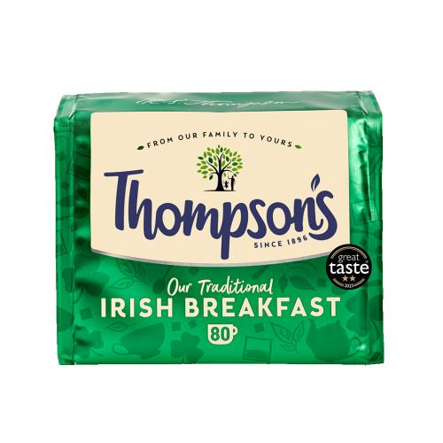 Thompson's Irish Breakfast TeaBags 16x250g (80s) 