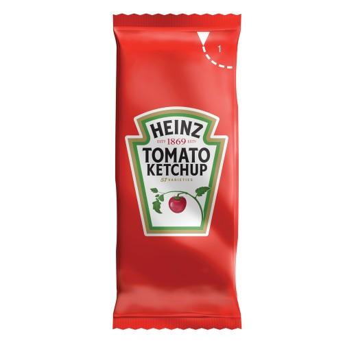 HEINZ TOMATO KETCHUP 1x200 SACHETS - Lynas Foodservice