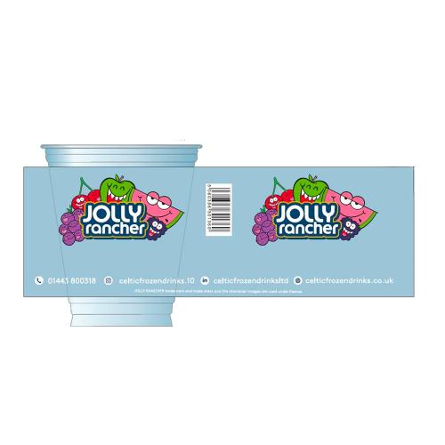 12oz Clear Smoothie Cup 20x50 (Jolly Rancher)