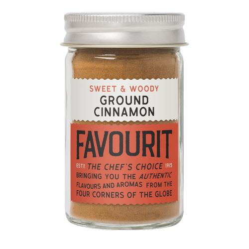 Favourit Ground Cinnamon 6x40g