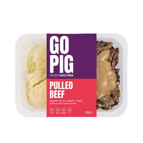 Go Pig Pulled Beef 4x350g
