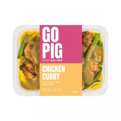 Go Pig Chicken Curry Noodles 4x400g