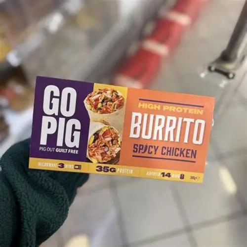 Go Pig Spicy Chicken Burrito 6x300g