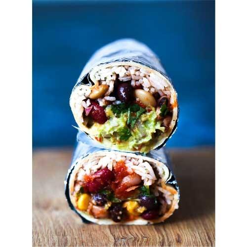 Vegan Five Bean Burrito