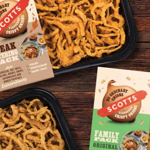 Scott's Steak Flavoured Crispy Onions 8x200gm