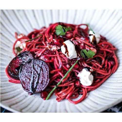 Balsamic, Beetroot & Goats Cheese Pasta