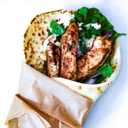 Greek Chicken Gyros