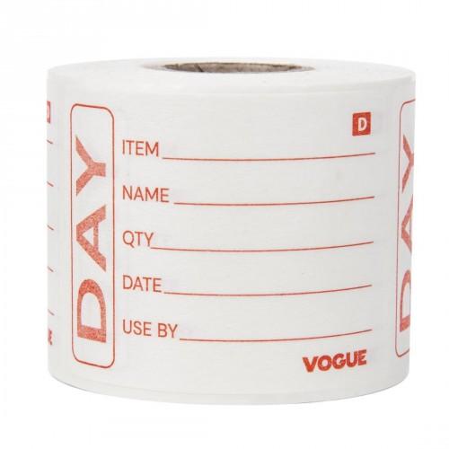 Prepared Dissolvable Food Label 1x250 Roll