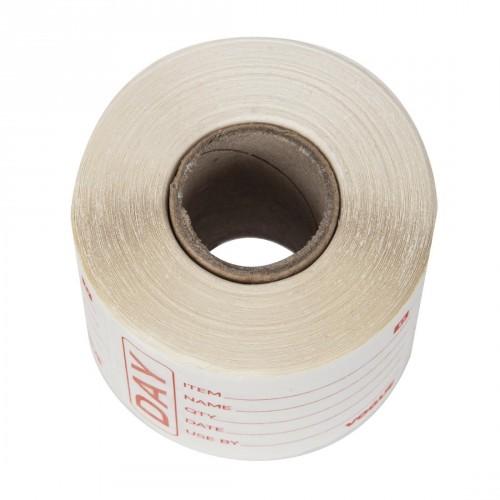 Prepared Dissolvable Food Label 1x250 Roll