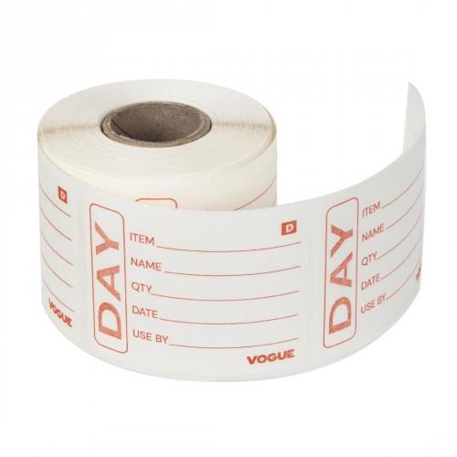 Prepared Dissolvable Food Label 1x250 Roll