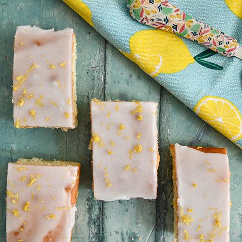 Lemon Traycake Slice 1X12