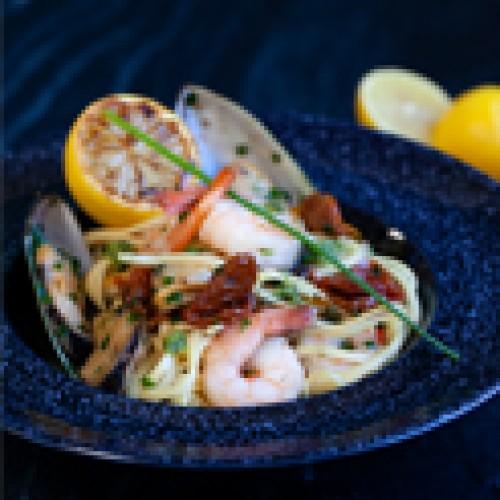 Prawn & Mussel Linguine