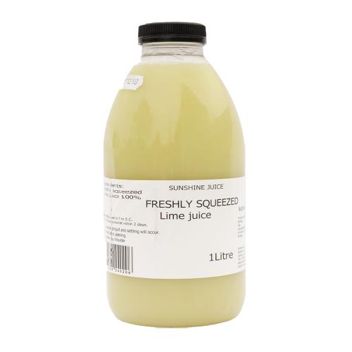 Sunshine Juice Freshly Squeezed Lime Juice 6x1ltr
