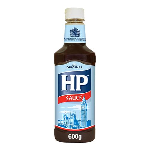 HP Brown Sauce Squeezable 8x600g