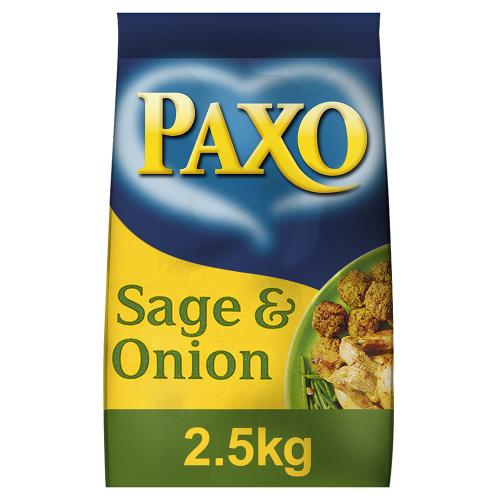 Paxo Sage & Onion Stuffing Mix 2x2.5kg