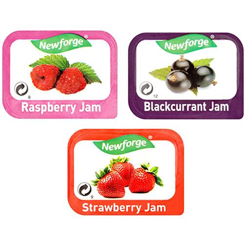 Newforge Assorted Jam Pack 96 x 20g 