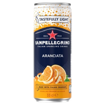 San Pellegrino Orange Can 4x6x330ml