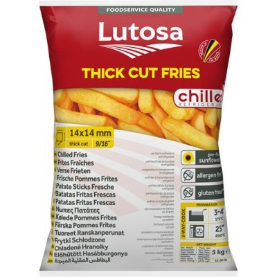 Lutosa Chilled Chips 14Mm 2x5kg