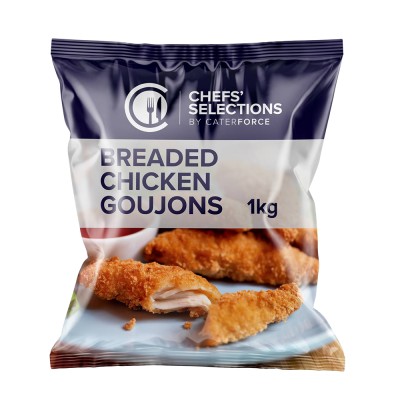 Chefs' Selections Cooked Breaded Goujon 2x1kg