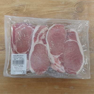 Rindless Back Bacon 4x2.25kg